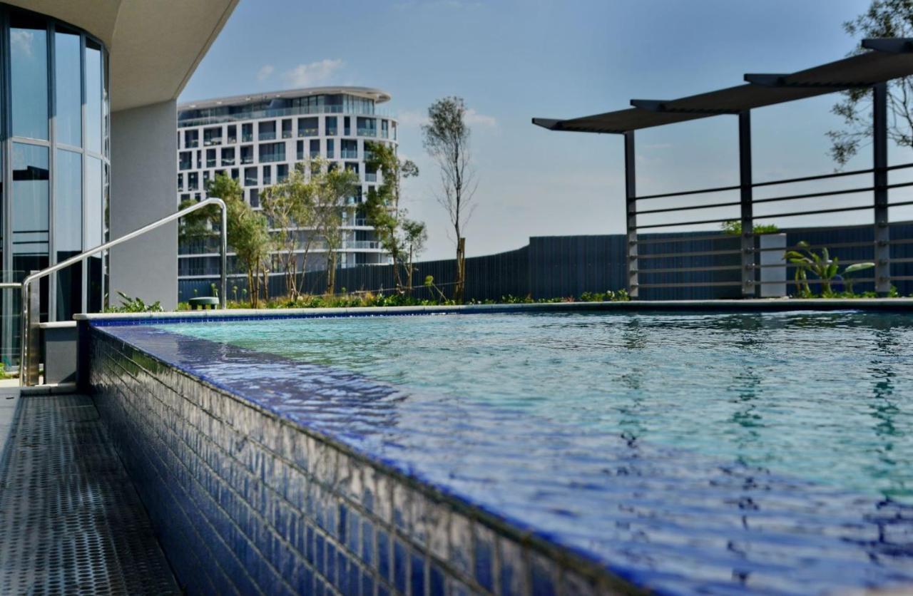 Hotel Courtyard Waterfall